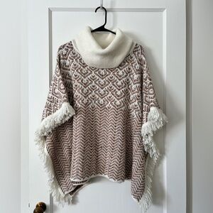 Warm Knit Poncho
